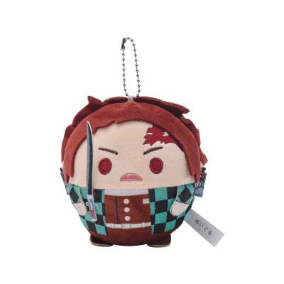 China Plush Anime Demon Slayer Kimetsu no Yaiba Kamado Tanjiro Nezuko Stuffed Plush Toys Doll Main Chain Pendant Christmas Gift for sale