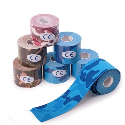 China Sports Kinesiology Tape Sports Recovery Tape Non-tying Running Gym Fitness Tennis Knee Muscle Protector NO for sale