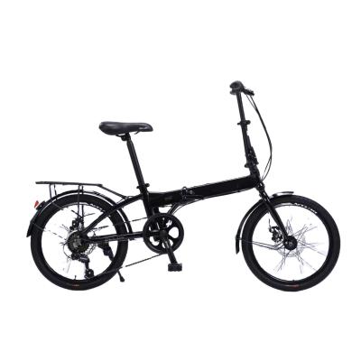 China 2022 HOT China aluminum alloy front and rear folding mechanical headset triple disc brake16inch 20inch spring fork bicycle for sale