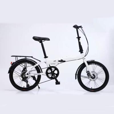 China 2021 China aluminum alloy front and rear disc brake16inch 20inch spring fork folding headset mechanical bicycle for sale