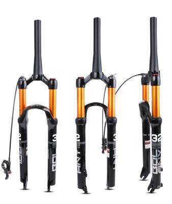 China Fat tire bike 2022 the latest mountain bike front fork air fork shock absorber air pressure front fork bicycle accessories for sale