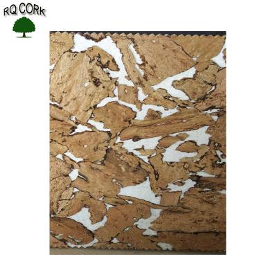 China RQ CLASSIC Natural 3D Cork Board Interior Wall Tiles On Sale for sale