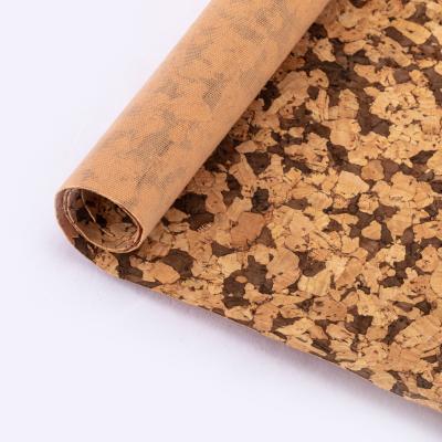 China Manufacturer Waterproof Carbide Cork Material Black Color Fashion Cork Fabric for sale