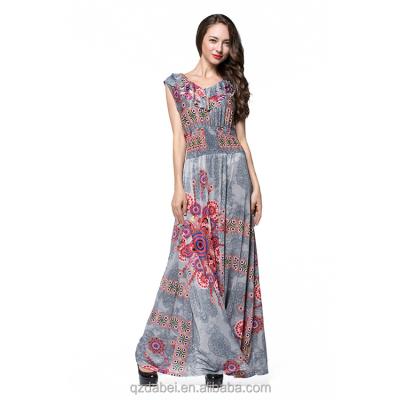 China Anti-Static Plus Size Bohemian Dress For Women for sale