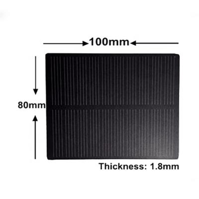 China Mini Solar Panel Factory Price Small Epoxy Solar Panel PET Solar Panels 0.1W to 20W Small Solar Panel for sale