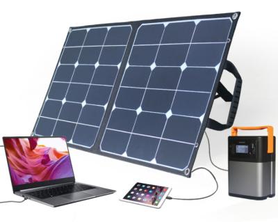 China Fast Charging Support 60w Sunpower Mobile Phone Battery Power Bank UPS Power Supply Solar Panel Car Charger Portable Folding Bag for sale