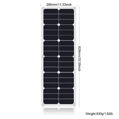 China Sunpower 40W Foldaing 158.75mmx158.75mm Waterproof Mono Solar Panel Portable Charger for sale