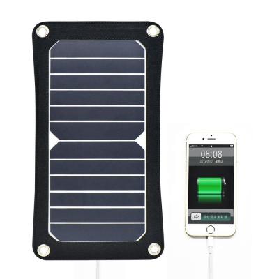 China Wholesale Fast Charging Support 6w Solar Folding Bags Foldable Solar Panel Dual USB Solar Charger For Phone for sale