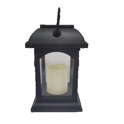 China New Design Garden Solar Candle Light Decoration Solar Powered Candle Lantern Flickering Waterproof Lights for sale