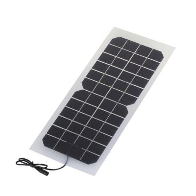 China Monocrystalline Solar Panel 10w Fast Charging Support Fast Flexible Folding Solar Panel Outdoor Portable Charger for sale