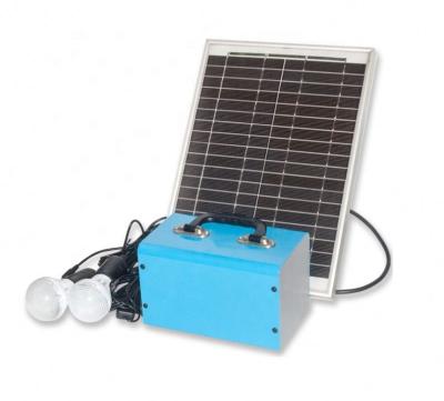 China Portable AC DC PV Solar Panels UPS Supply Small Home Power Charging System For Home LED Lighting for sale