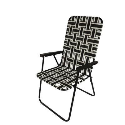 China 2022 High Quality Wood Durable Wholesale Aluminum Steel Lawn Strap Chair Convenient for sale