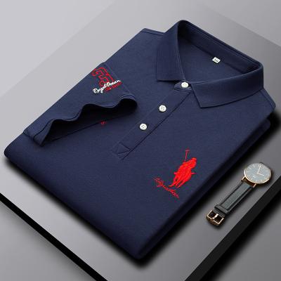 China Special anti-wrinkle anti-pilling lastos man polo t-shirt for sale