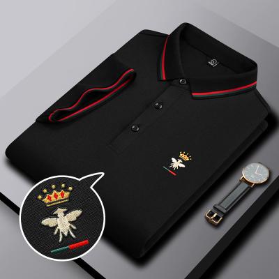 China 2021 Anti-wrinkle polo shirt four In-stock items for sale