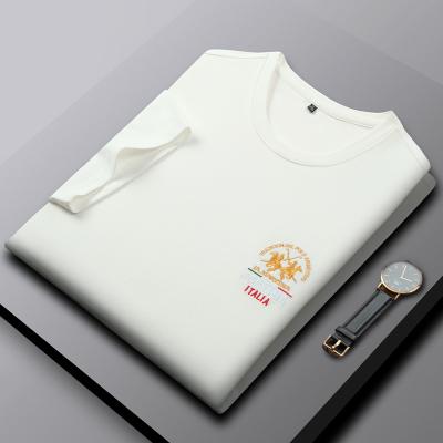 China 2022 QUICK DRY Fashion Custom Logo Print Plain Cotton Long Sleeve Men's T-Shirts for sale