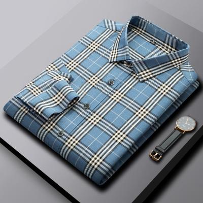 China Wholesale High Quality Anti Shrink Mens Oxford Dress Shirts Long Sleeve Embroidered Casual Shirts For Men for sale