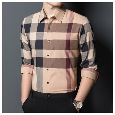 China 2022 Mens Formal Shirts Anti - Shrink Long Sleeve Accept OEM ODM for sale