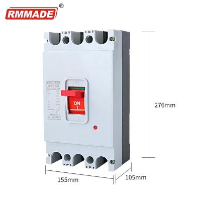 China MCCB DZ10-250/330 315A 400A Molded Case Circuit Breaker Air Switch Overload Protector OEM ODM RMM1 for sale