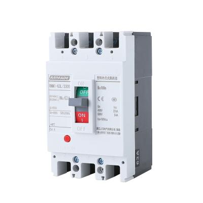 China MCCB CDM1 CM1-63/3P Molded Case Circuit Breaker Air Switch Overload Protector OEM ODM RMM1 for sale