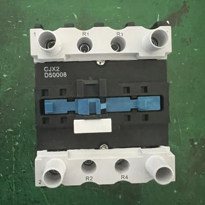 China CJX2-50008 50A 220V 380V two two normally open normally closed, special street light AC contactor CJX2 for sale