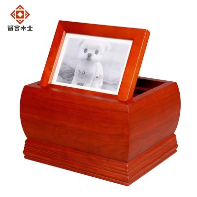 China Best European Style Wholesale High Quality Factory Sale Custom Birch + Wooden MDF Pet Urn for sale