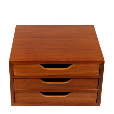 China Best Selling Products Customized Customized Logo Wooden Antique Wooden Tea Boxes Storage Box With Drawer for sale