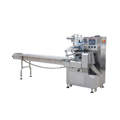 China Automatic Multifunctional Food Pillow Flow Bread Bakery Package Packaging Machine Maquina De Embalaje for sale