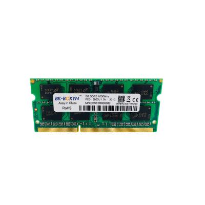 China High performance ddr3 8gb ram memoria laptop pc part memory ddr3l 1600mhz for sale