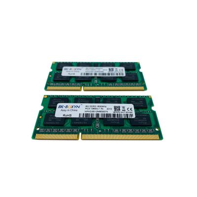 China Factory wholesale LAPTOP RAM ddr3 8gb 1600mhz excellent quality laptop memory for sale