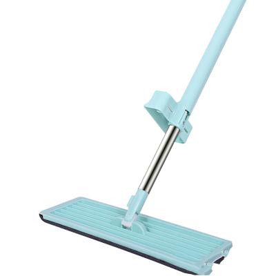 China Sustainable Microfiber Flat Mop Hand Free Easy Use Self-washed Magic Flat Mop , Cleaning Mop for sale