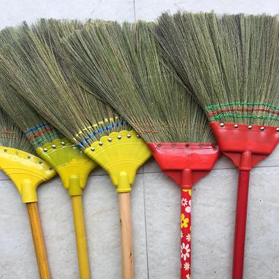 China Eco-friendly Hot Sale Grass Broom Grass Broom Factory Directly Manufacturer for sale