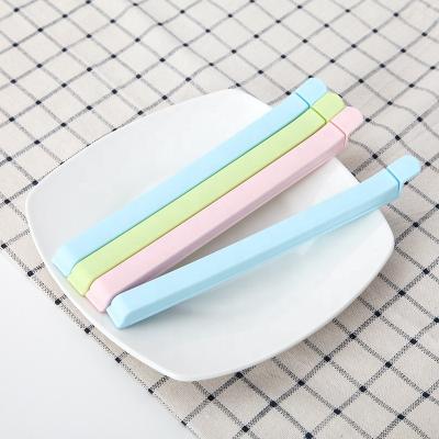 China Large Kitchen Instruments Food Snack Bread Coffee Bag Plastic Sealing Clips Viable Various Hot Selling16cm Color for sale