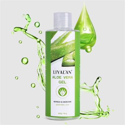 China 300G Skin Anti Aging Brightening Smoothing Vera Face Cream Natural Organic Pure Aloe Vera Gel For Face Care 100% Aloe Gel for sale