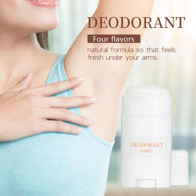 China Private Label Vegan Natural Organic Aluminum Free Man Antiperspirant and Woman Underarm Deodorant Stick for sale