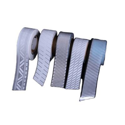 China Tearable OEM Customized Tape Segmented Heat Transfer Reflex Material Reflective Tape For Safety Apparel for sale