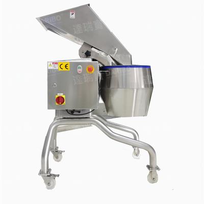 China Snack Plant High Capacity 1500 Kgs Per Hour Mozzarella Cheese Shredder For Plant for sale