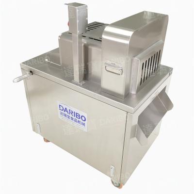 China Hotels Fresh Chicken Breast Meat Cutter Pork Bark Cutter Poultry Bone Dicer Cube Cutting Machine for sale