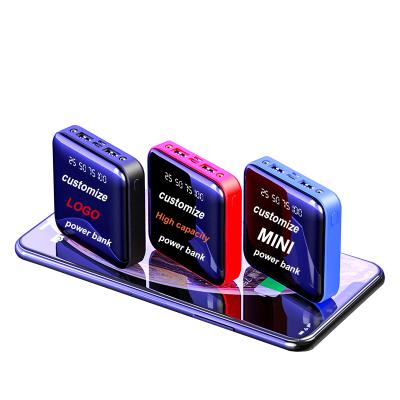 China High Capacity LOGO Gifts Compact Customized 10000mAh Power Bank Wholesale-power-bank Shenzhen Support Charging Promotion for sale