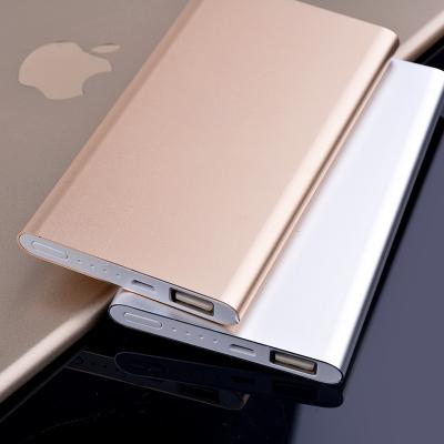 China Custom Aluminum Alloy Mini Power Bank Charger Slim 10000mAh Support Charging New Producto Fast Electronics for sale