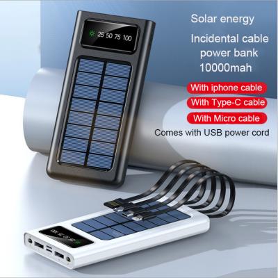 China Fast Charging Support Hot Selling Products Power Banks XAMAX-307TYM Solar Power Bank 10000mah for sale