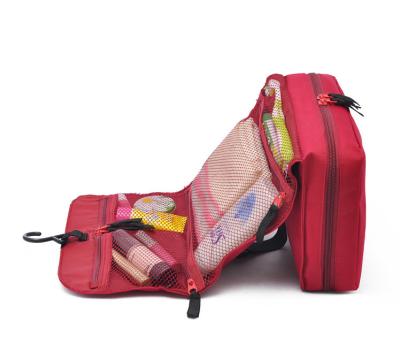 China Hot Sell Foldable Cosmetic Bag Toiletry Wash Bag for Travel for sale