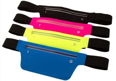 China Outdoor Slim Close Fitting Travel Sport Running Waist Belt Pocket purse Pouch Sports bag for sale