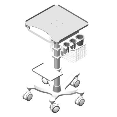 China Chinese Manufacturer China Stainless Steel Ultrasound Medical Instrument Hospital Trolley Rack for sale