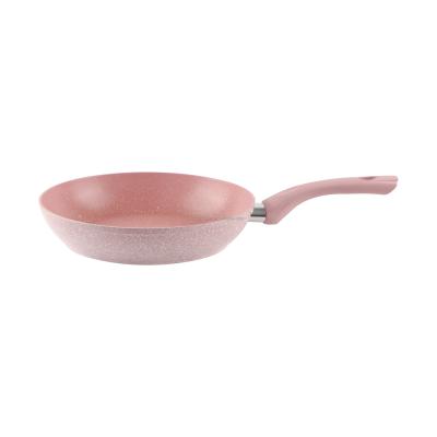 China Stocked Stone Frying Pan Manufacturers Kitchen Pan Granite Marble Granite Pots and Pans Kitchen for sale