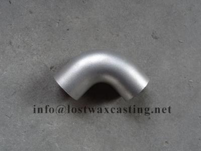 China Stainless steel investment casting pipe fitting for sale