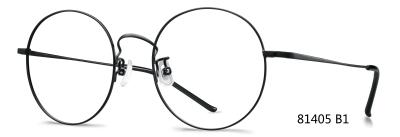 China CLASICAL ROUND EYE METAL FRAMES FASHIONABLE MEN WOMEN MYOPIA EYEGLASSES for sale