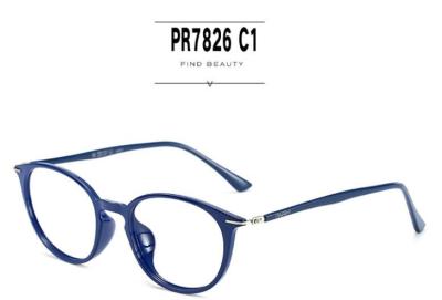 China Classial Women Eyeglass Frames / Men Eyeglass Optical Frames Big Round Eye for sale