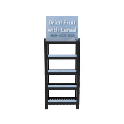 China PP Advertising New Supermarket Store Promotional Custom Retail Rack Plastic Display Rack for sale