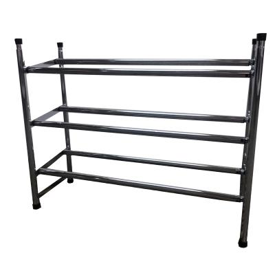 China Expandable Organizer (The Other) Adjustable Metal 3 Layers Shoe Rack for sale