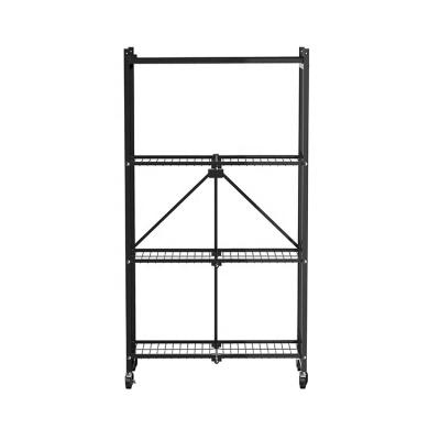 China Suitable for Newest Custom Folding Shops Metal Storage Rack For Shops for sale